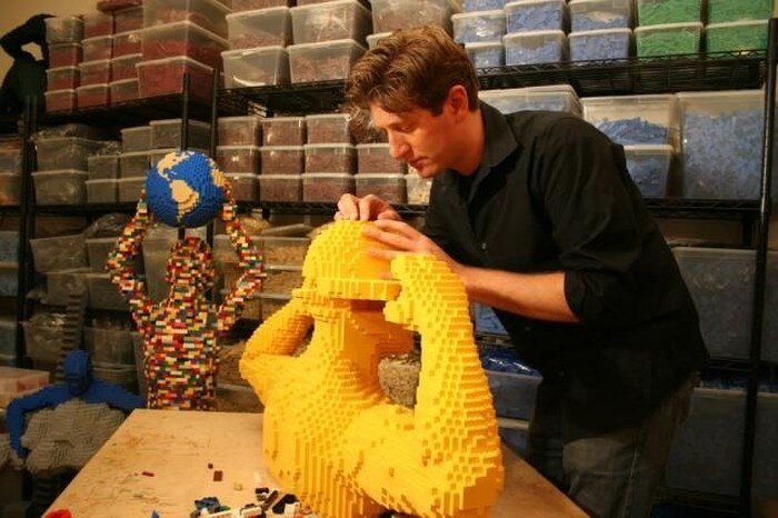 Огромные конструкторы Lego (32 фото)