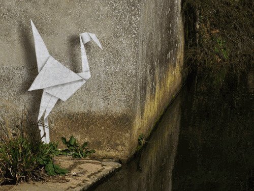 8 уличных граффити Banksy, которые вдруг ожили