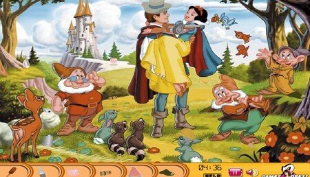 Hidden Objects Snow White