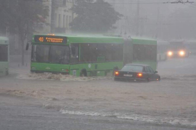 Потоп в Минске (16 фото)
