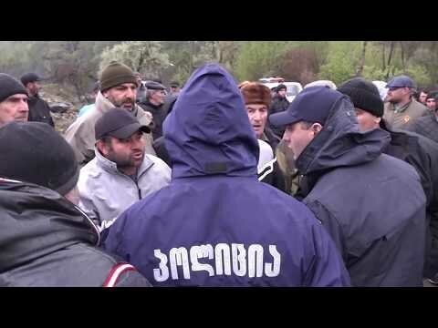 Опубликовано видео столкновений в Панкисском ущелье в Грузии