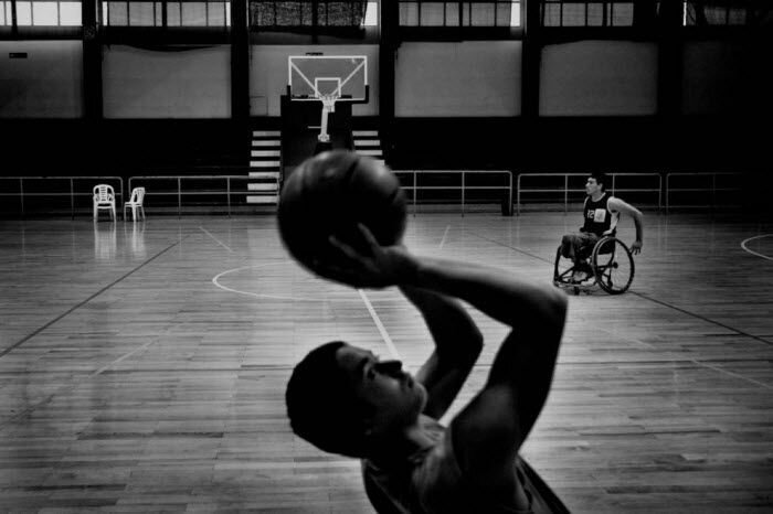 Баскетбол на колесах (22 фото)