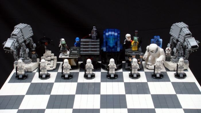 Шахматы в стиле "Звездные войны" (22 фото)