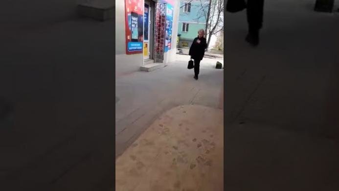 Пешеход избил пешехода