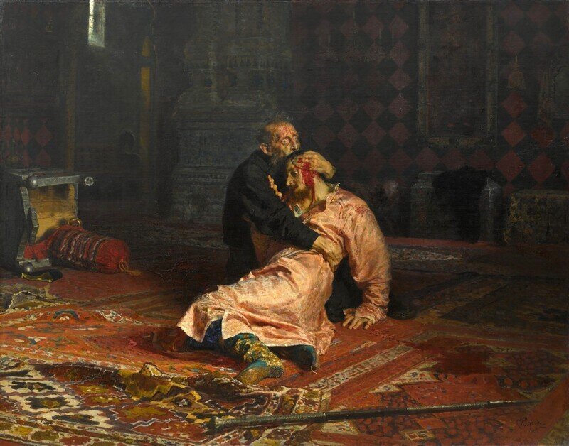 «Иван Грозный и его сын Иван 16 ноября 1581 года» Репина, или история о вандализме