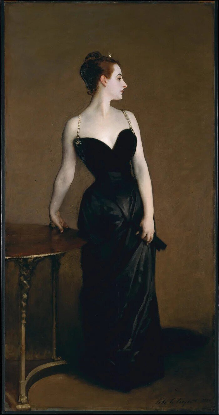 «Портрет Мадам Х» Сарджента, или как картина разорила художника и почти уничтожила репутацию модели