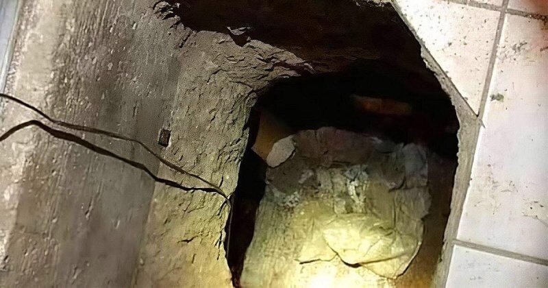 Женатый каменщик прорыл тоннель к любовнице, но был обнаружен ее мужем (2 фото)