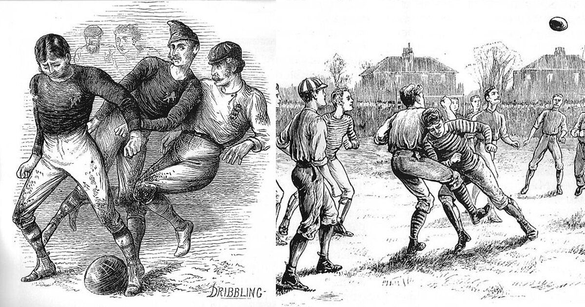 История английского футбола. Англия 1863. Футбол в Англии 1863. 1863 Год Англия. Футбол в Англии 19 век.