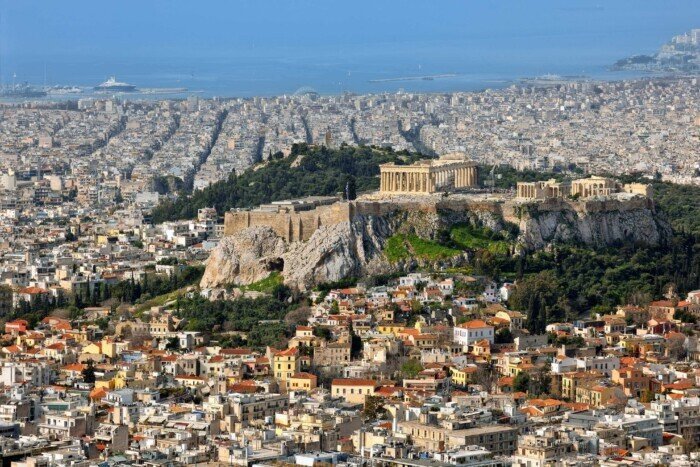 25 крупнейших городов Греции