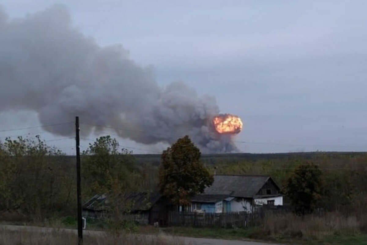 Дмитровск пожар