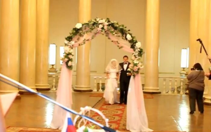Такую свадьбу не забыть (видео)