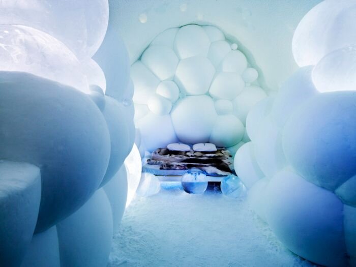 Ледяной отель - IceHotel (25 фото)