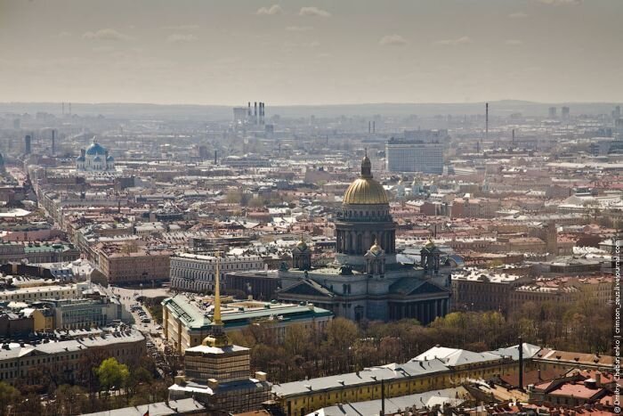 Санкт-Петербург с высоты птичьего полета (46 фото)