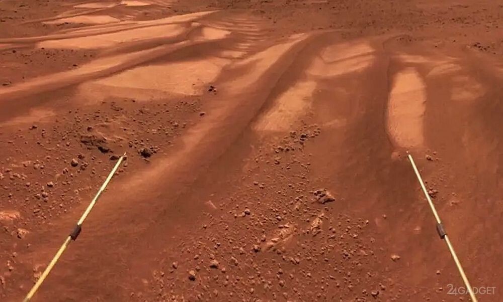 Китайский марсоход нашёл признаки жидкой воды на Марсе