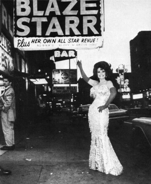 Знаменитая стриптизерша Блейз Старр (7 фото)