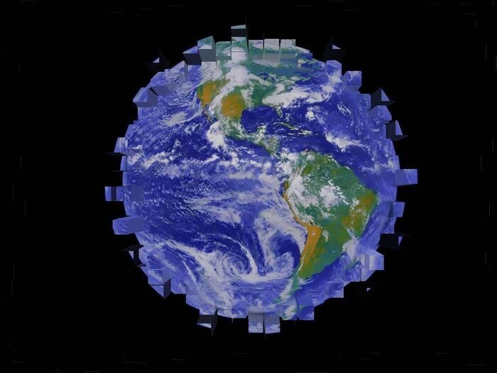Что было бы, если бы Земля была кубом? (5 фото)