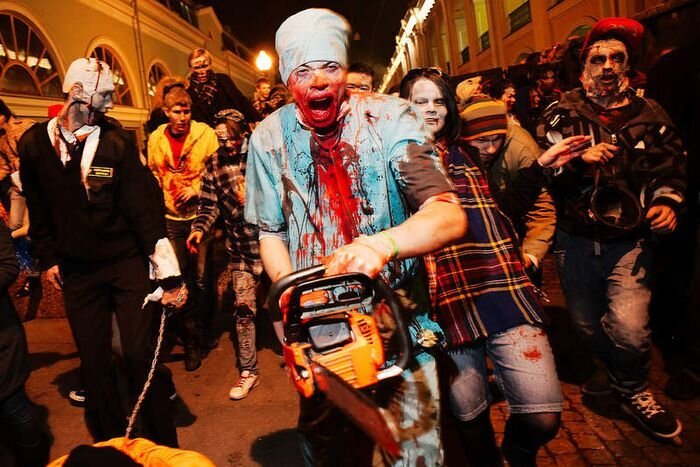 Флэшмоб Zombie Walk (20 фото)