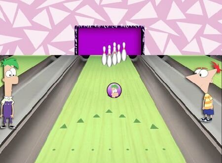 Phineas and Ferb Bowling