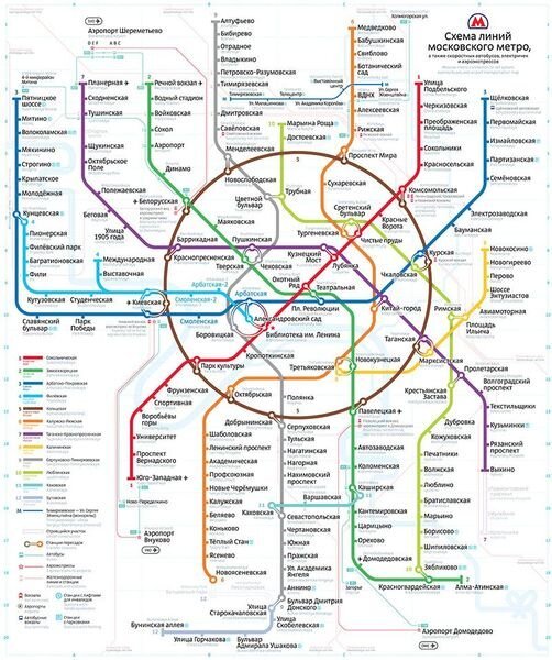 Конкурс на новую схему московского метро (32 фото)