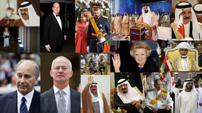 Самые богатые монархи мира (15 фото)