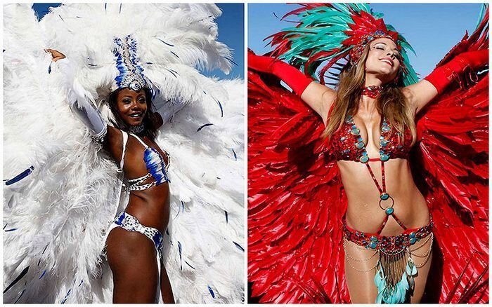Феерический карнавал в Тринидад и Тобаго 2013 (20 фото) 