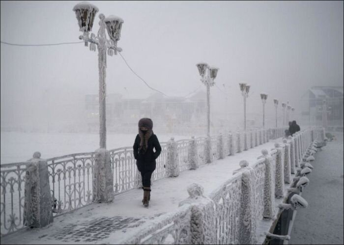 Самые холодные места в России (33 фото)