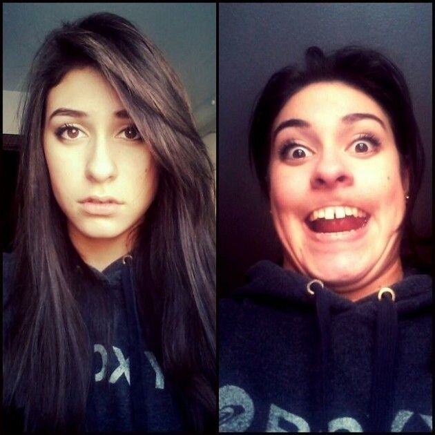 Девушки строят рожи (24 фото)