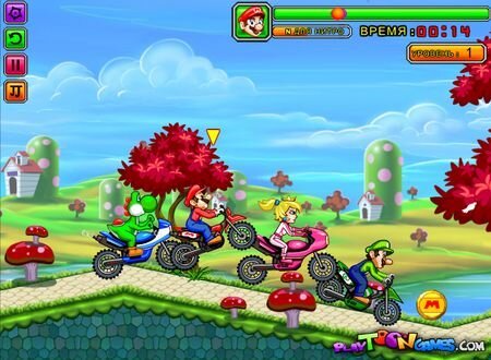 Mario Bike Challenge