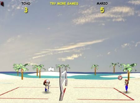 Mario Beach Volleyball