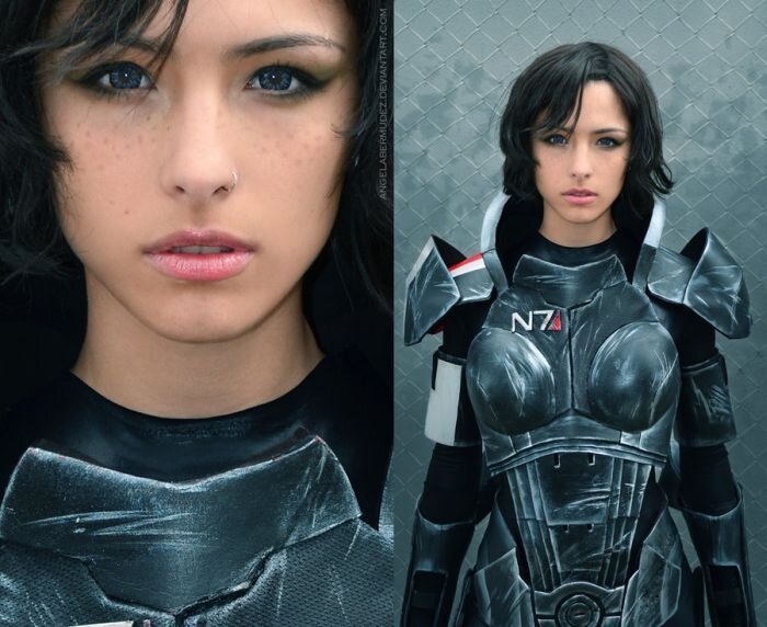 Косплей костюм  Mass Effect (7 фото)