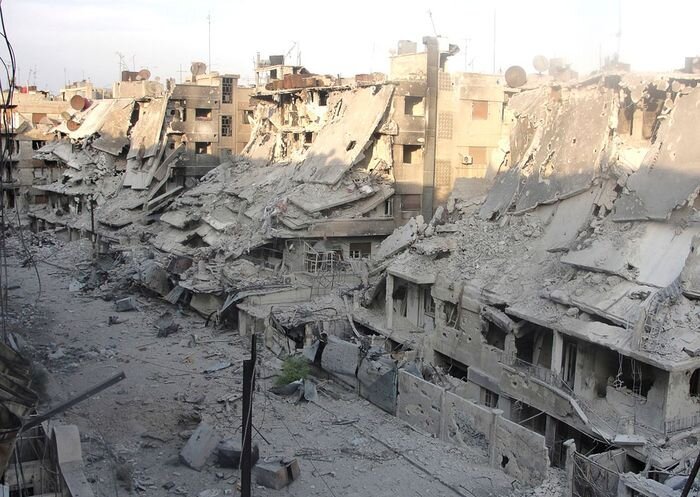 Руины Сирии - памятник человеческой глупости (26 фото)