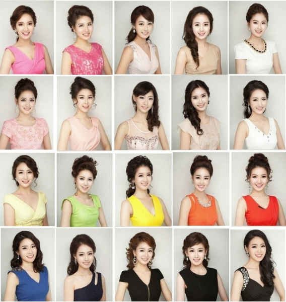Южнокорейский конкурс красоты (22 фото+гифка)