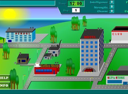 Флеш игра sim