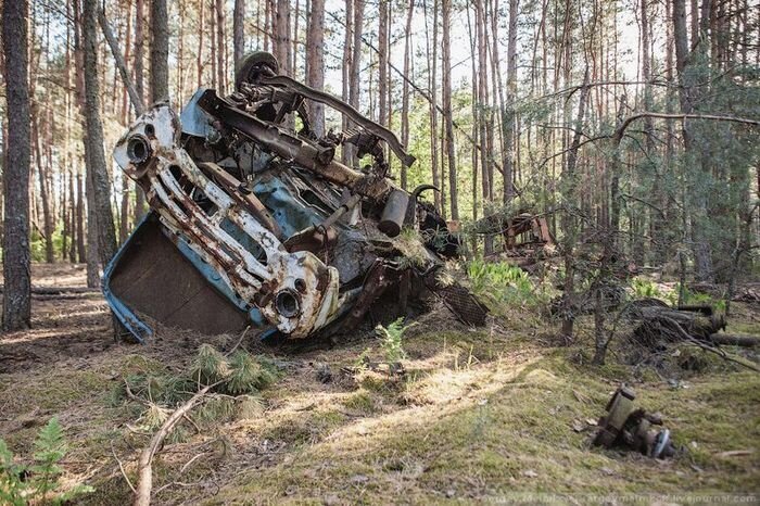 Поход в зону отчуждения (77 фото)