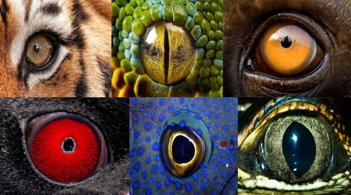 Глаза различных животных (17 фото)