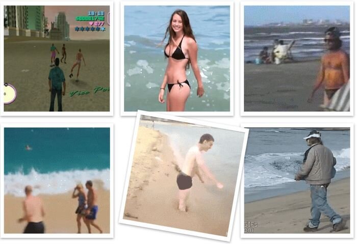 15 неписанных правил поведения на пляже (15 гифок)