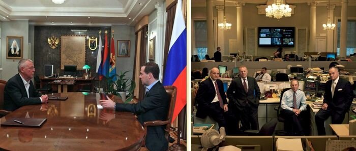 Рабочие места чиновников в США и в России (8 фото)