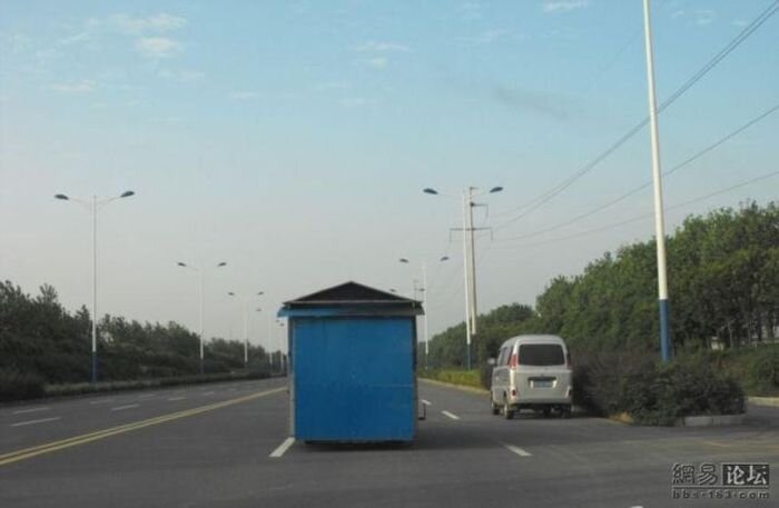 Китайский дом на колесах (5 фото)