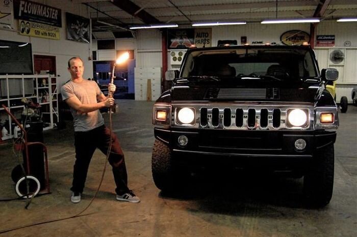 Hummer превратился в карету (10 фото+видео)