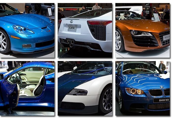 Автомобили класса спорт с Женевского автосалона (37 фото)