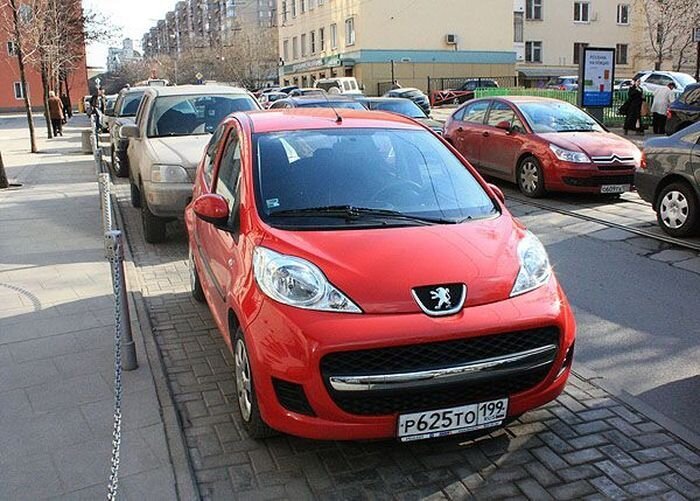 Начало длительного тест-драйва Peugeot 107 (20 фото)
