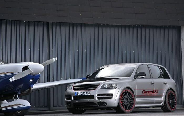 Volkswagen Touareg W12 получил 500 л.с. от CoverEFX (10 фото)