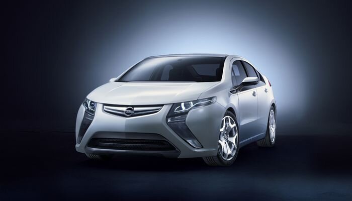 Новый гибрид Opel Ampera готовится к дебюту (19 фото)