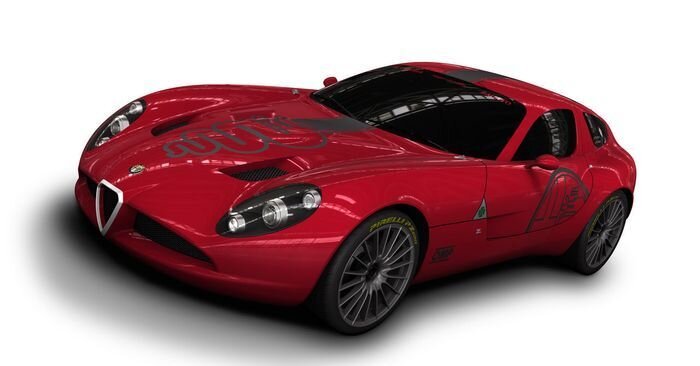 Zagato Alfa Romeo TZ3 Corsa – юбилейный раритет (16 фото)
