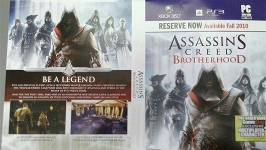 Assassin's Creed: Brotherhood уже осенью