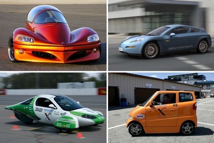 Конкурс экологически чистых автомобилей X Prize (17 фото)