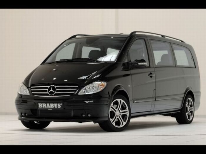 Brabus Mercedes-Benz Viano Lounge - hi-tech офис на колесах (18 фото)