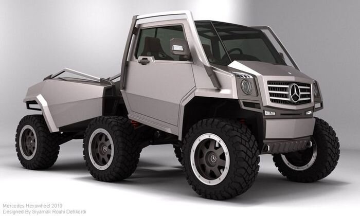 Mercedes-Benz представил грозу бездорожья (11 фото)