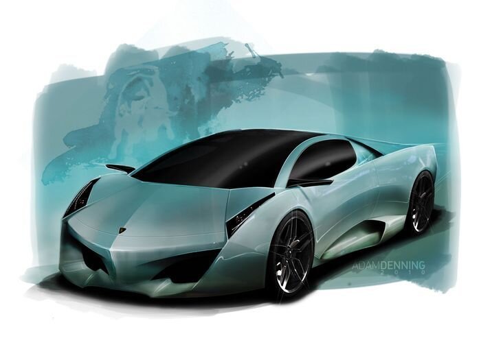 Lamborghini Navarra глазами дизайнера (8 фото)