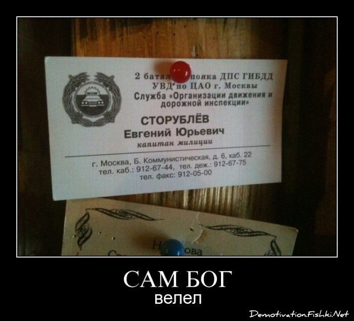 Смешной демотиватор от zubrilov за 15.06.2010 №55373